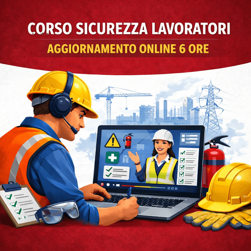 Corso Sicurezza Lavoratori Aggiornamento online